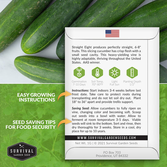 10 Heirloom Non-GMO Vegetable Seed Collection – Open-Pollinated Varieties for Home Gardens