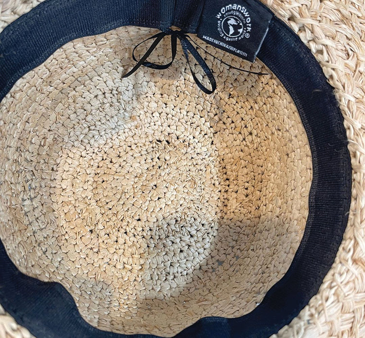 RAFFIA SUN HAT