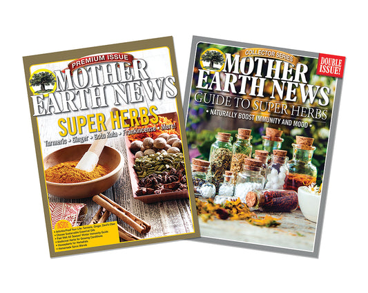 MOTHER EARTH NEWS SUPER HERBS SET