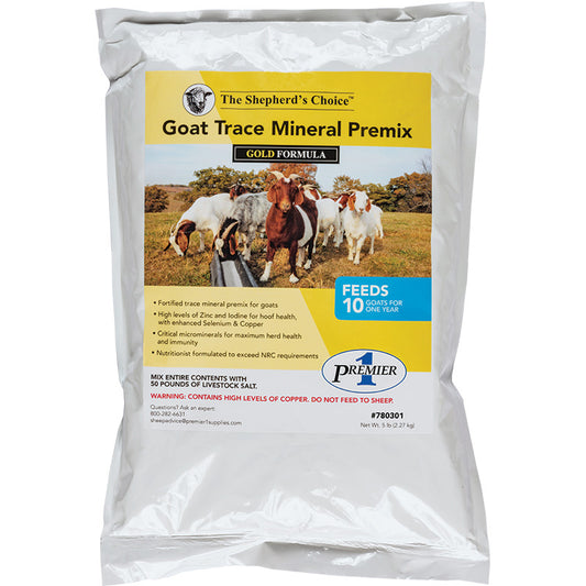 Goat Trace Mineral Premix - 5 Lbs
