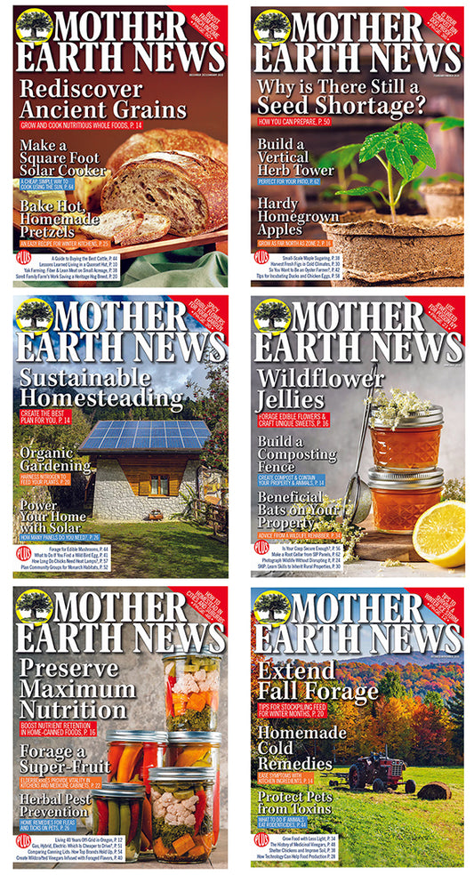 Mother Earth News Back Issue Bundle 2023