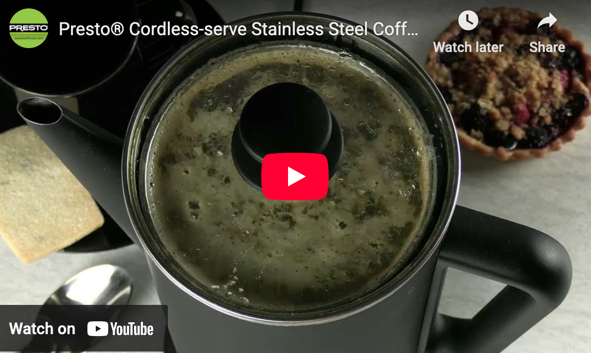 12 Cup Cordless Coffee Maker