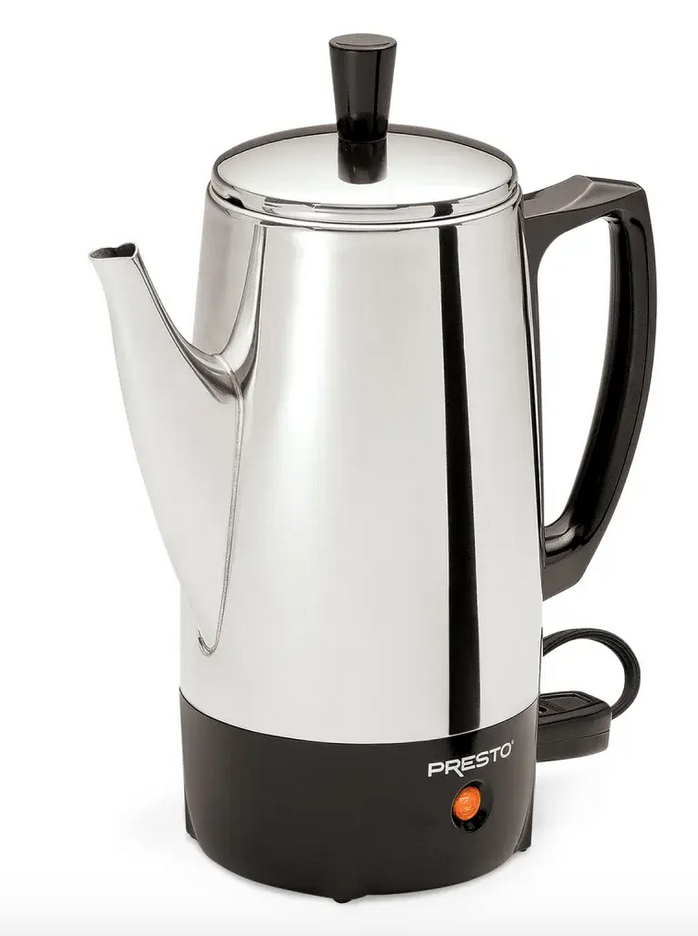 6-Cup Stainless Steel Coffee Maker