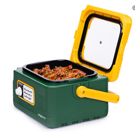 8-Quart Nomad™ Traveling Slow Cooker — Green/Yellow