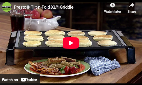 15" Electric Tilt-n-Fold™ Griddle