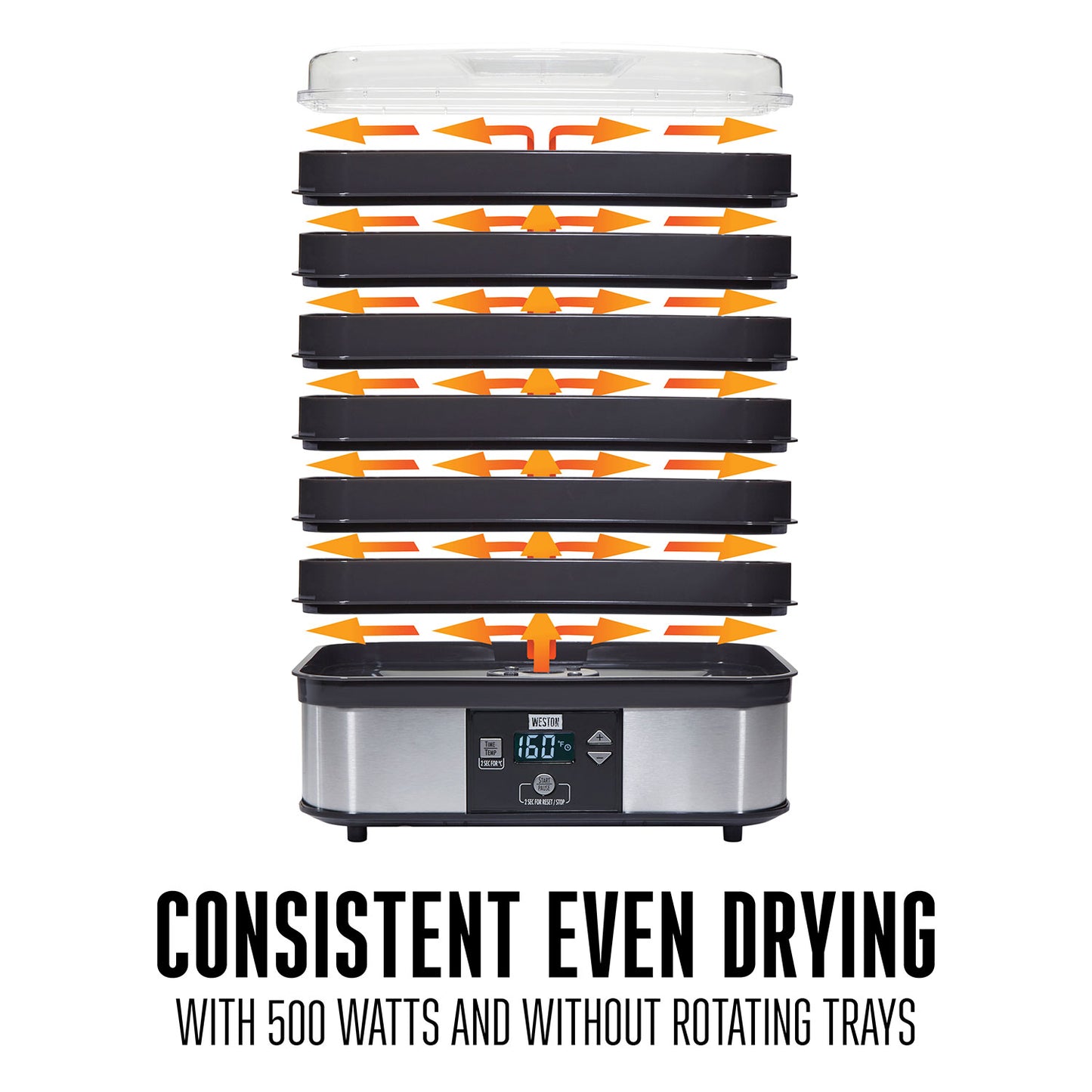 6-TRAY DIGITAL DEHYDRATOR