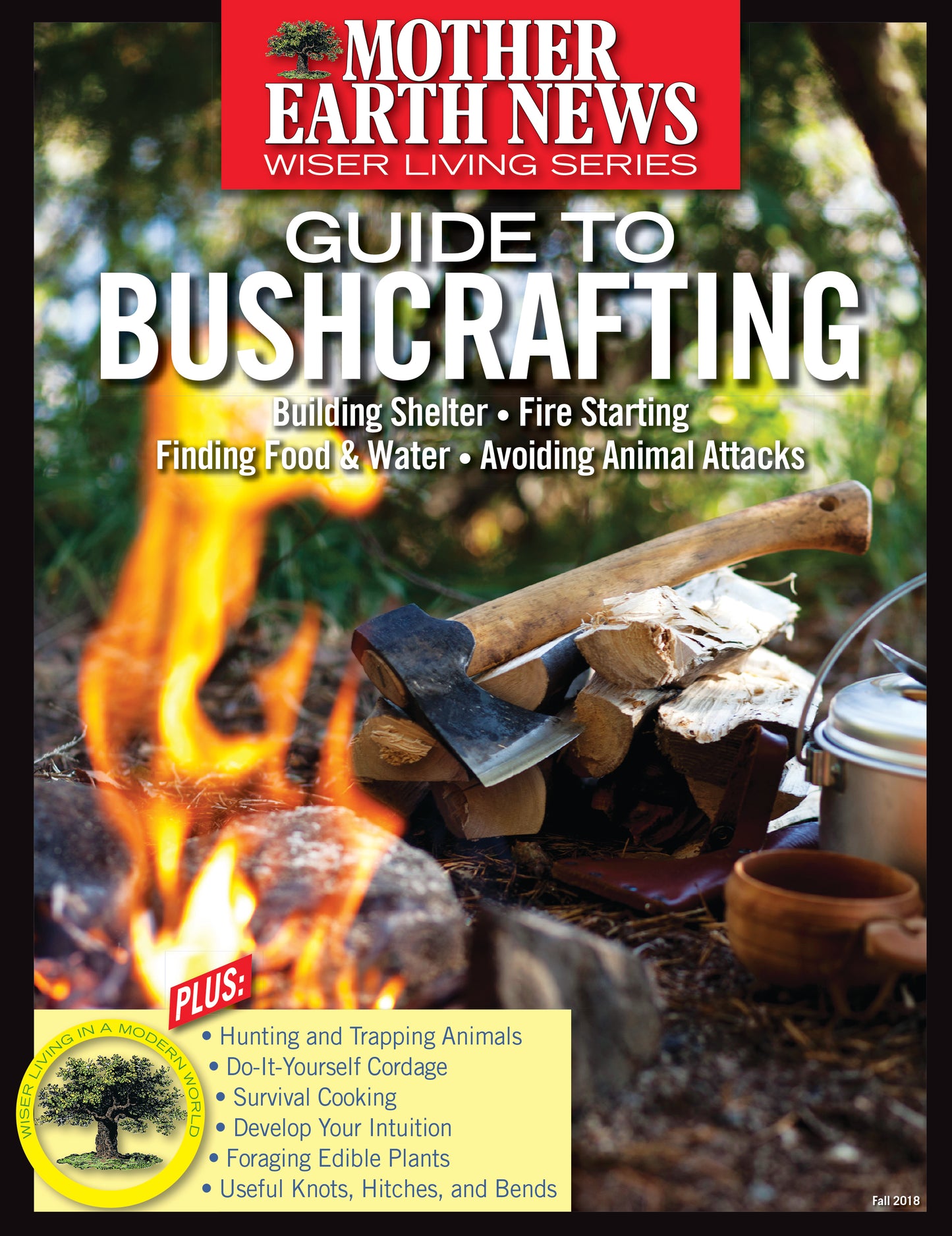 MOTHER EARTH NEWS GUIDE TO BUSHCRAFTING