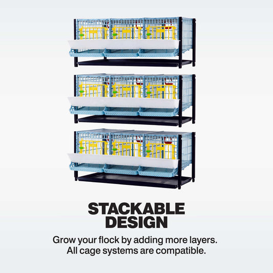 Quail Cage - Double Layer Addition