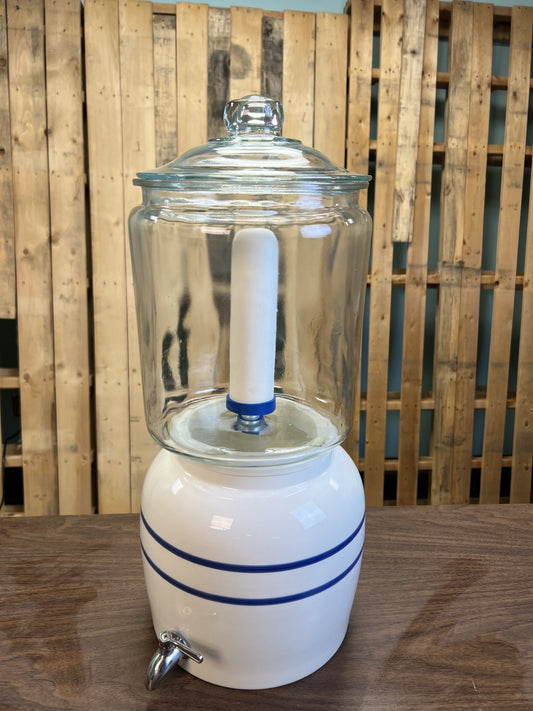Deluxe Glass Complete Crock Water System
