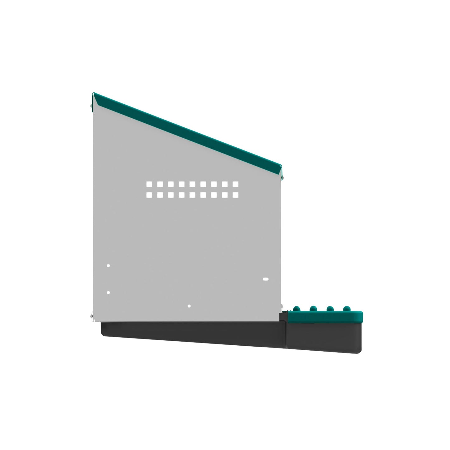 EggHouse Galvanized Nesting Box (Up to 10 Birds)