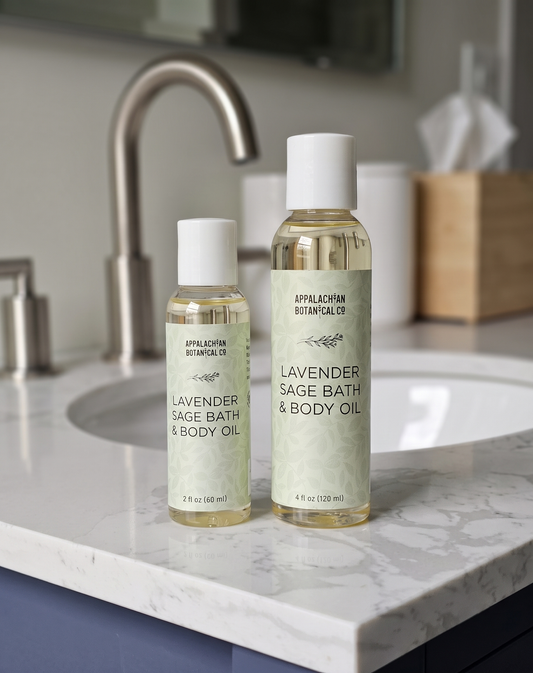 Lavender Sage Bath & Body Oil