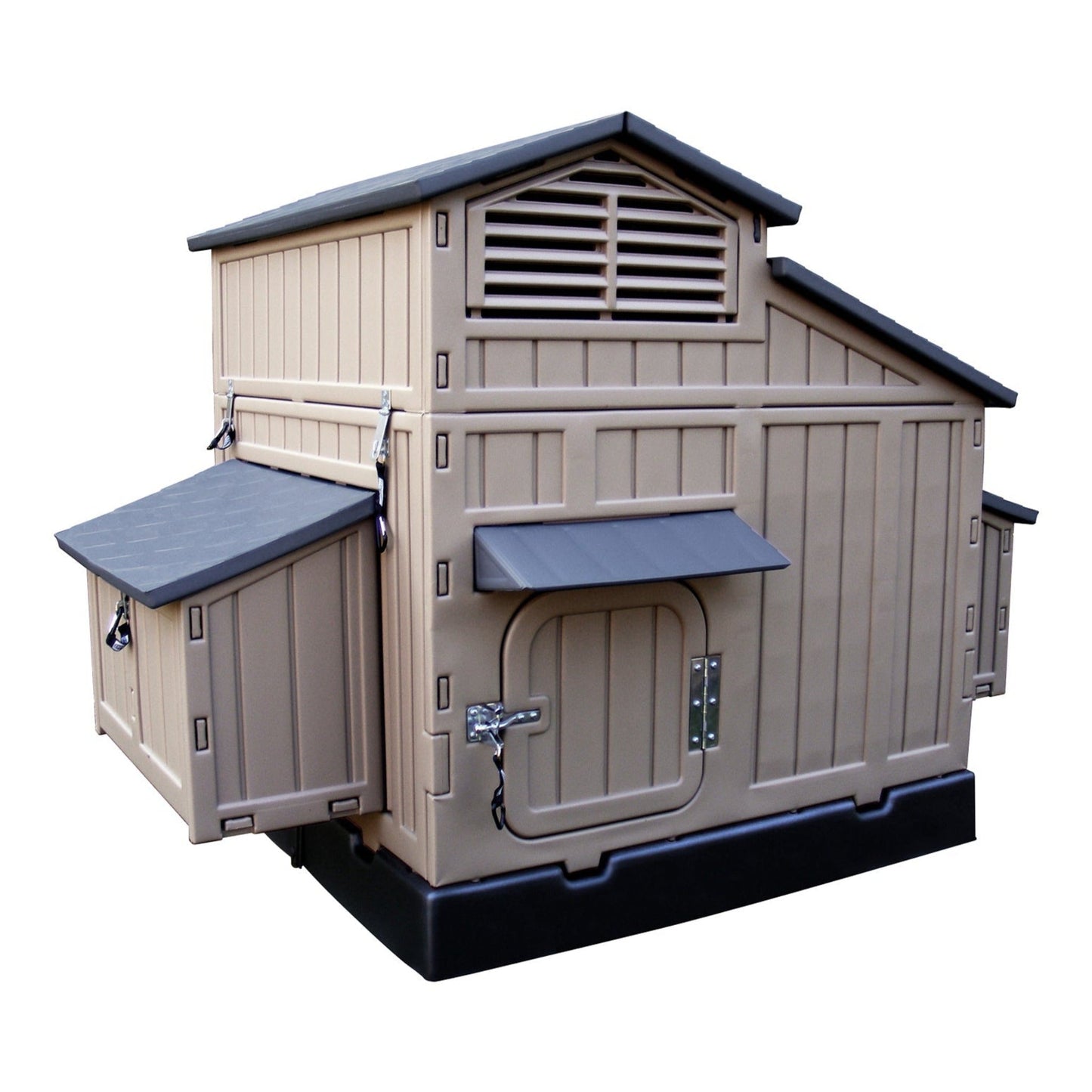Large Chicken Coop with Stand and Stairs & Run