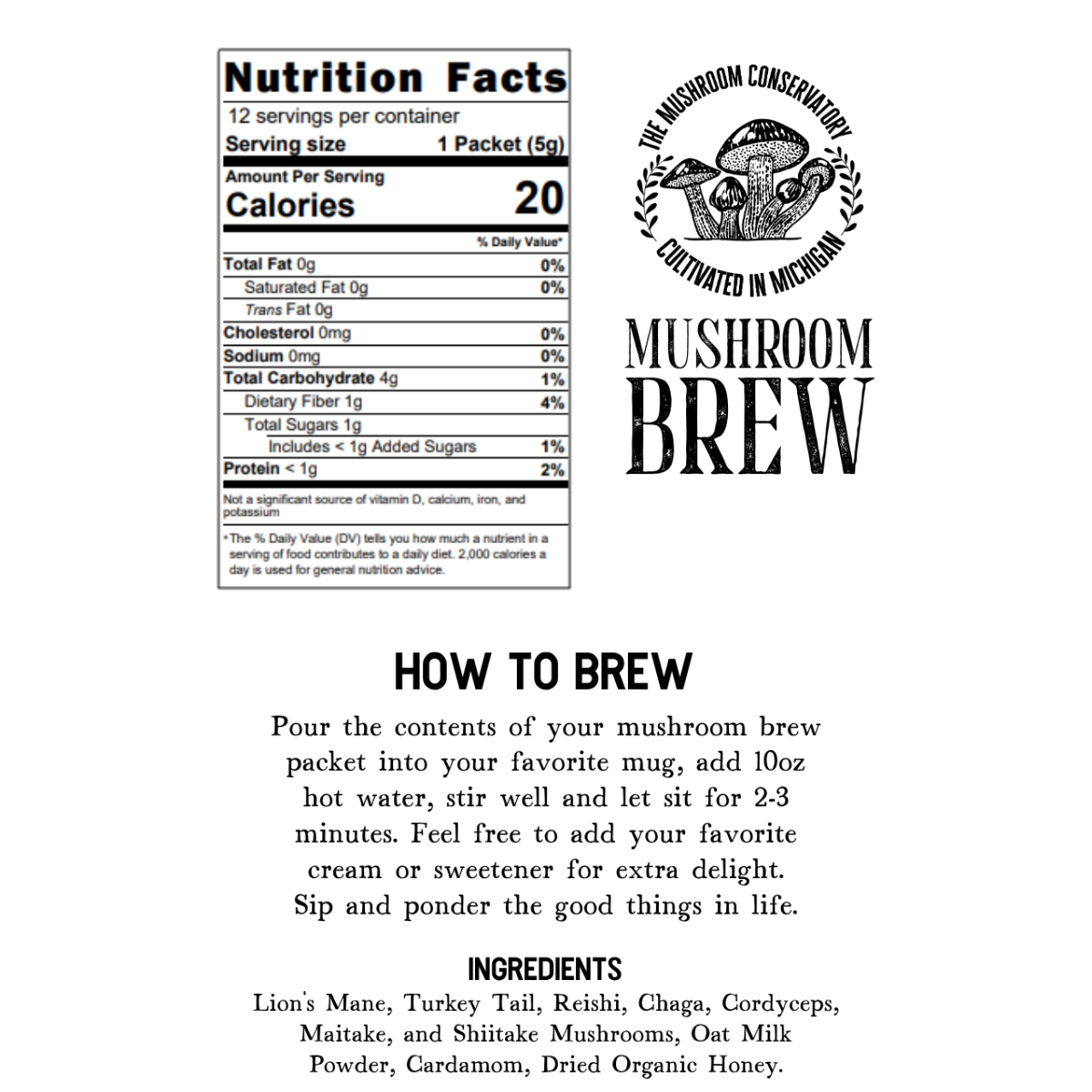 Mushroom Brew - 12 Pack