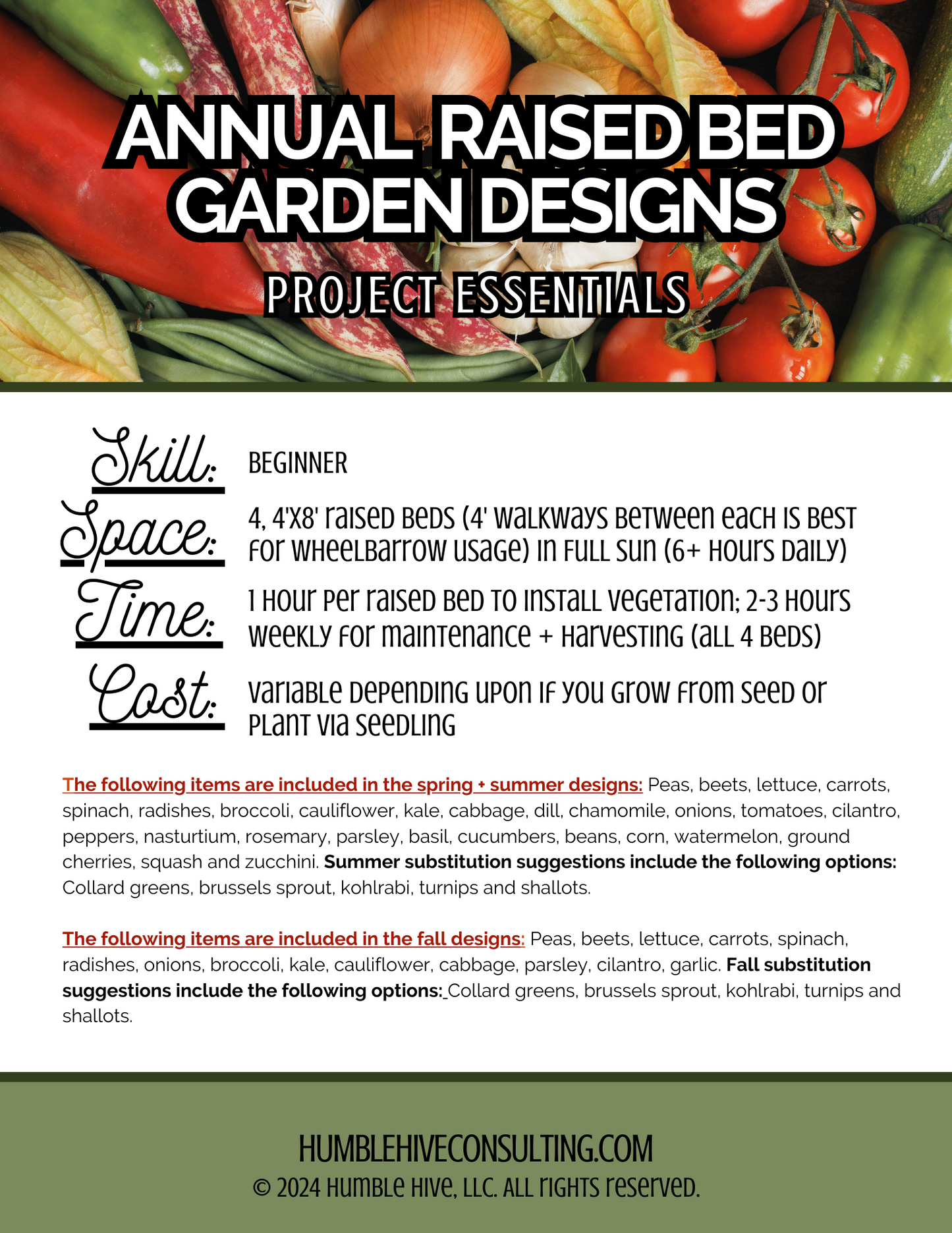 Annual Raised Bed Garden Designs - Year-Round Gardening