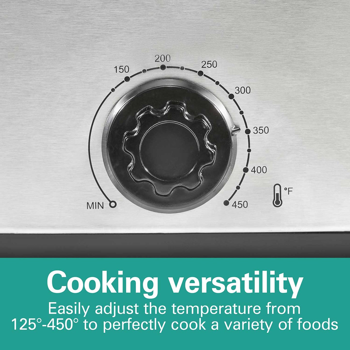 Electric Roaster Oven 22 Quarts, Stainless Steel