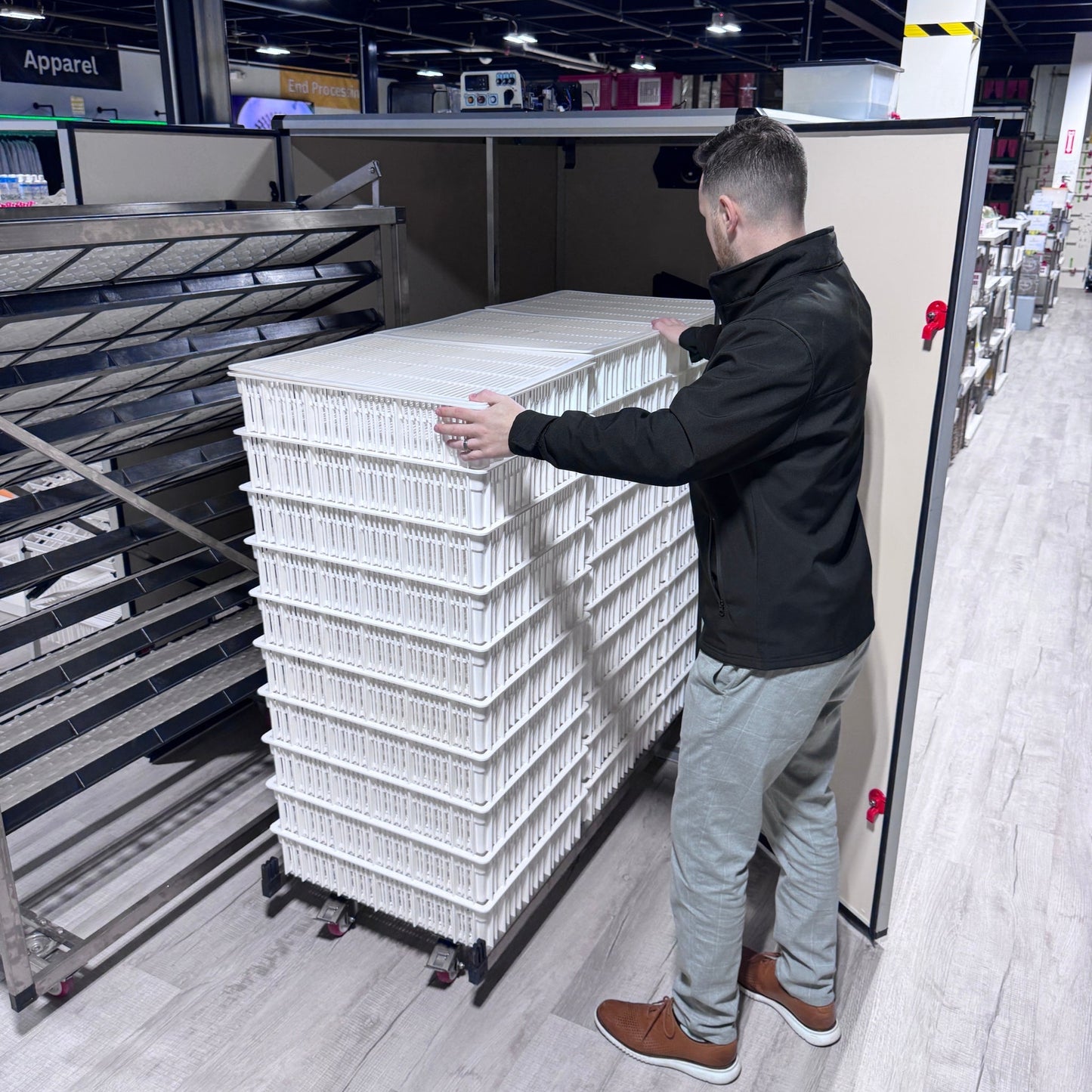 T4800 SH - Egg Incubator - Setter & Hatcher (With Trolley)
