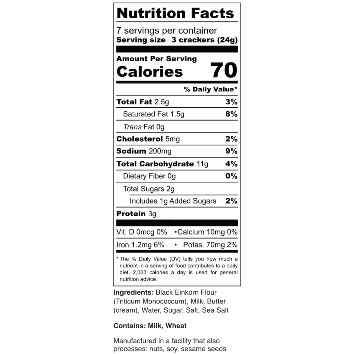 Bleinkorn Crackers (5 Pack)