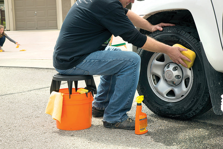 THE ORIGINAL BUCKET STOOL PAIR