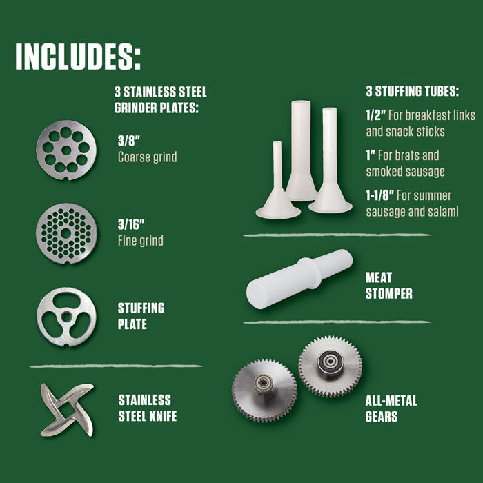 #5 BIG BITE MEAT GRINDER - 0.35 HP