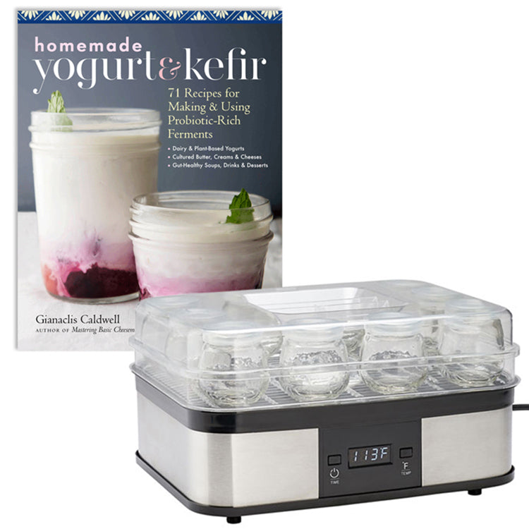 Make the freshest fastest-acting probiotic yogurt/kefir in the