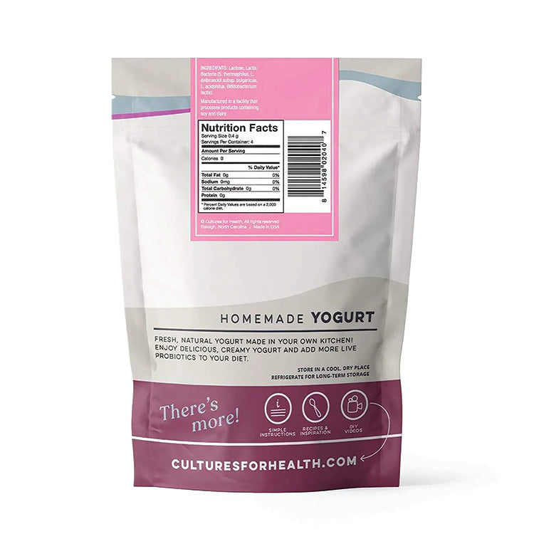 Traditional Flavor Yogurt Starter Culture