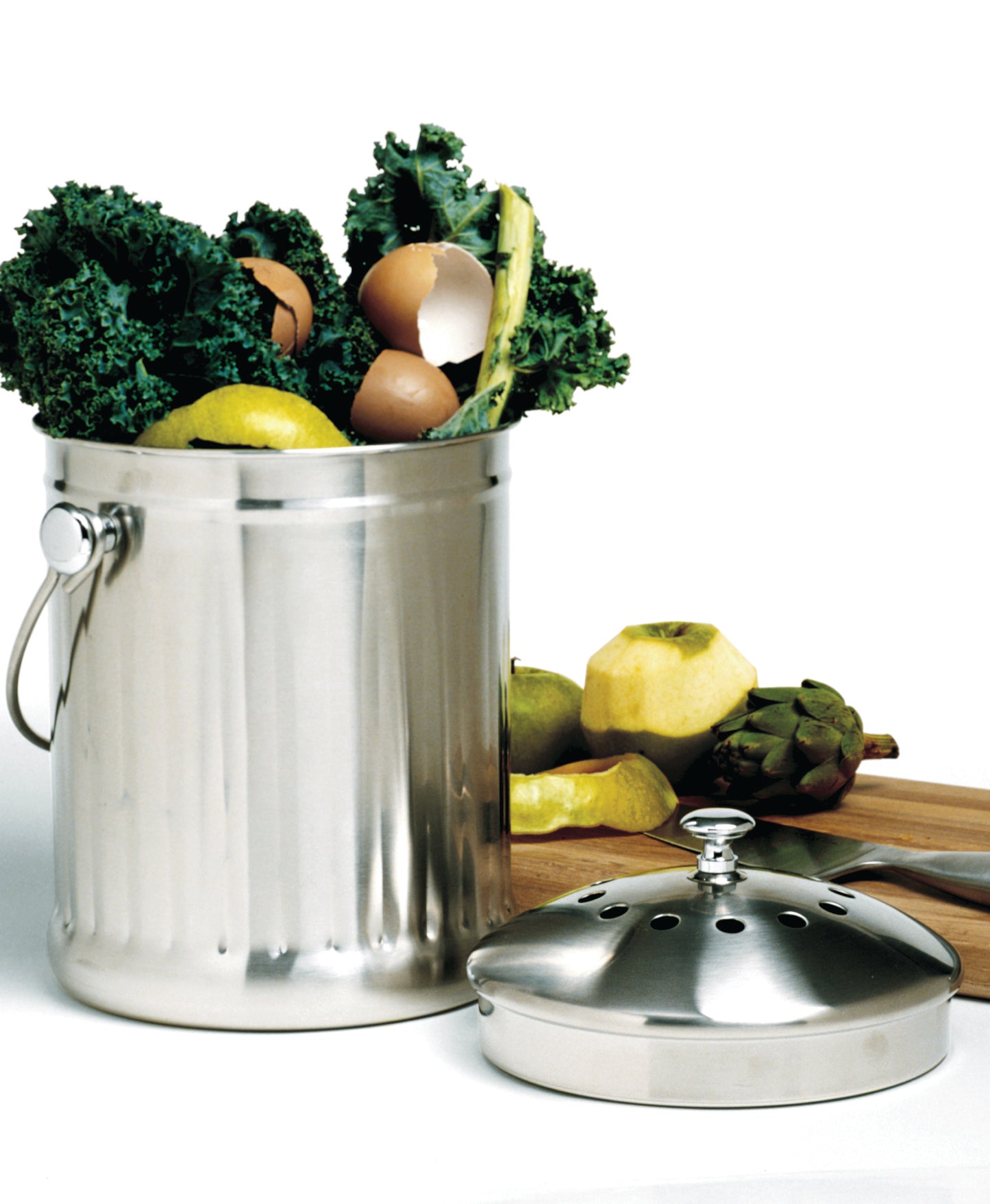 1-Gallon Stainless Steel Compost Keeper