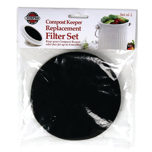Replacement Filters For Ceramic Compost Keepers, Set Of 2