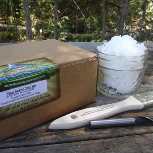 SHIITAKE "WIDE RANGE" LOG PLUGGING KIT