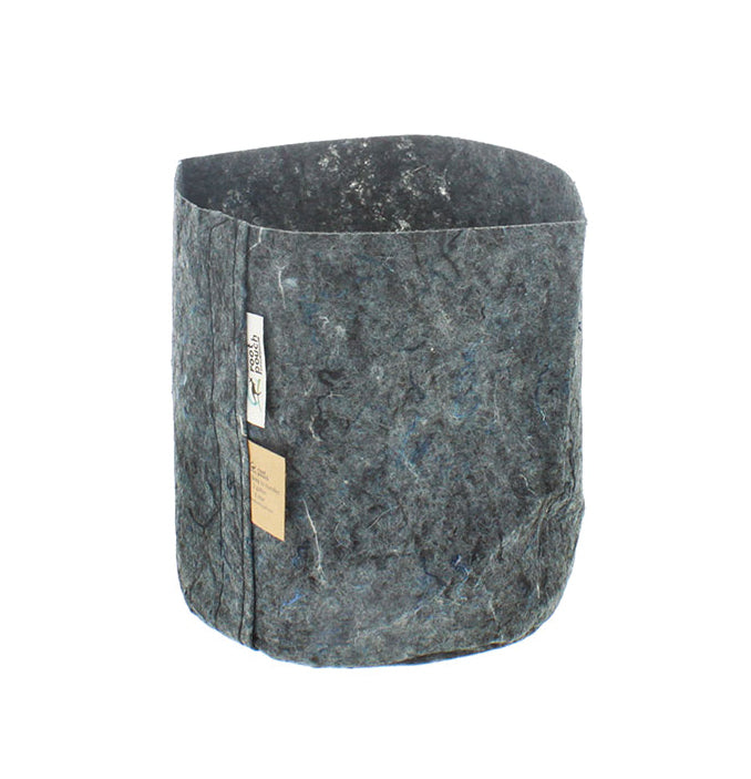 GREY FABRIC PLANTER - 10 PACK