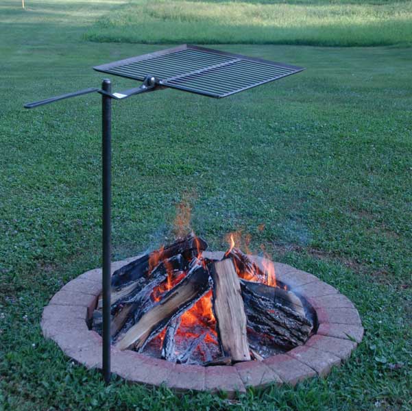 PORTABLE FIRE PIT GRILL – Mother Earth News