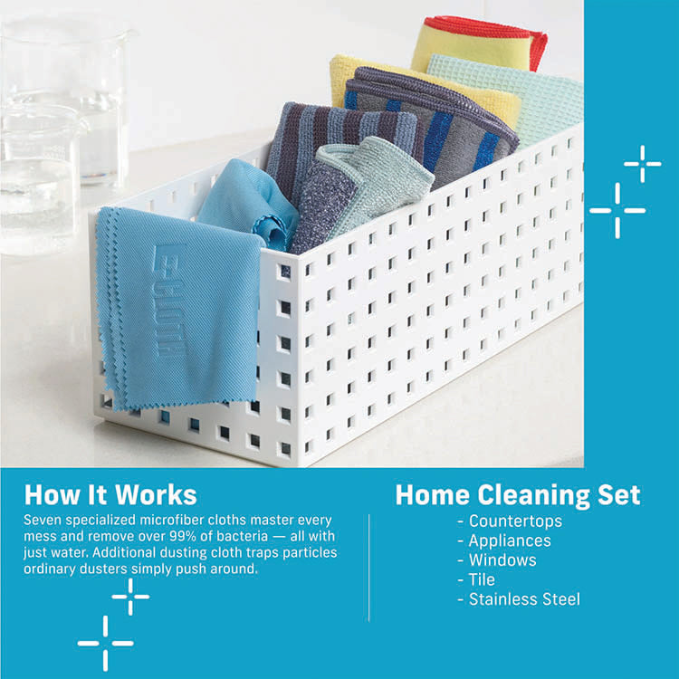 E-CLOTH, HOME CLEANING 8-PACK