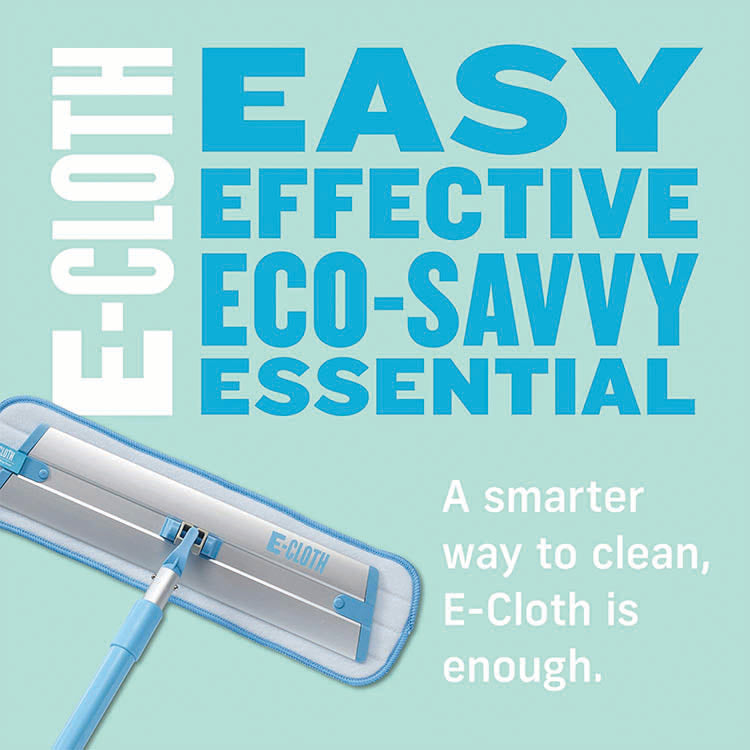 E-CLOTH, COLLAPSIBLE DEEP CLEAN MOP