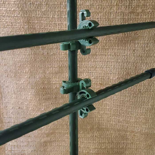 C-Bite Garden Clips, Incognito Green, 10-11Mm