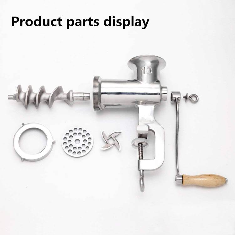 #10 STAINLESS STEEL CLAMP-ON HAND GRINDER