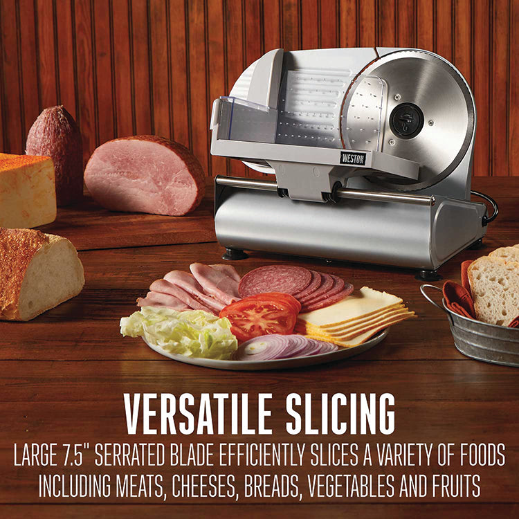 Weston 7.5" Meat/Food Slicer