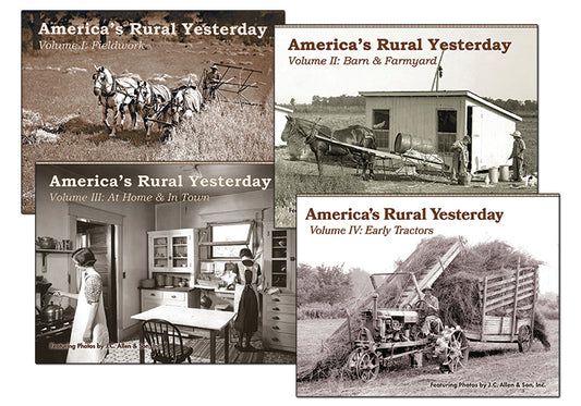 AMERICA'S RURAL YESTERDAY 4-VOLUME SET