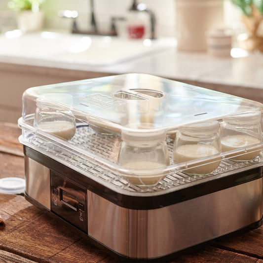 Yogurt Maker With 12 - 4 Oz. Jars