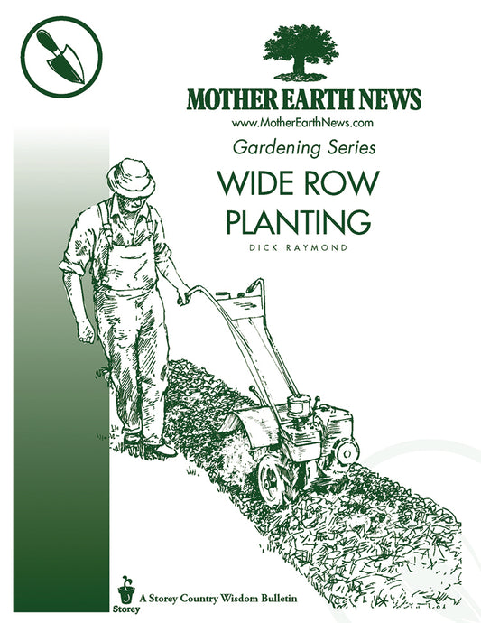Wide Row Planting, E-Handbook