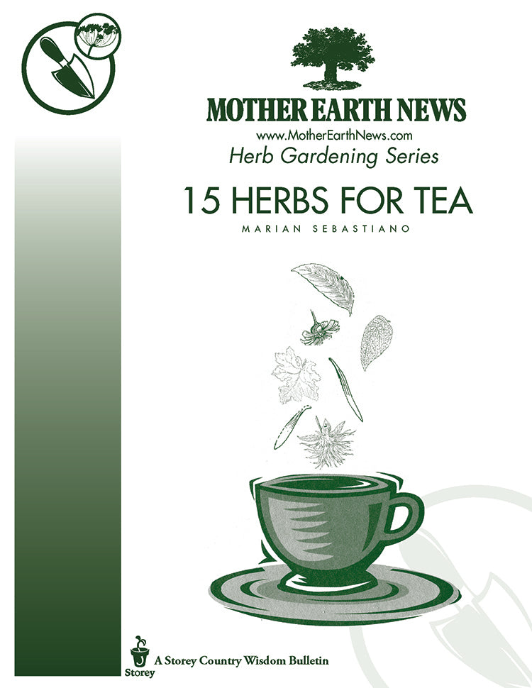 15 Herbs For Tea, E-Handbook