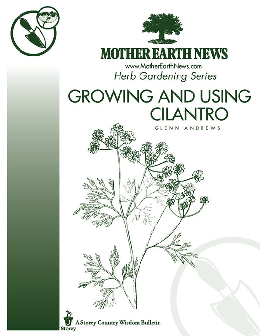 Growing And Using Cilantro, E-Handbook