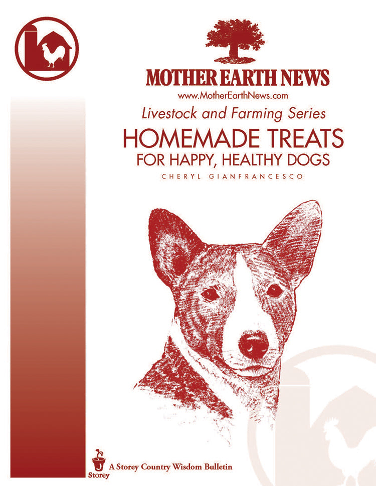 HOMEMADE TREATS FOR HAPPY, HEALTHY DOGS, E-BOOK
