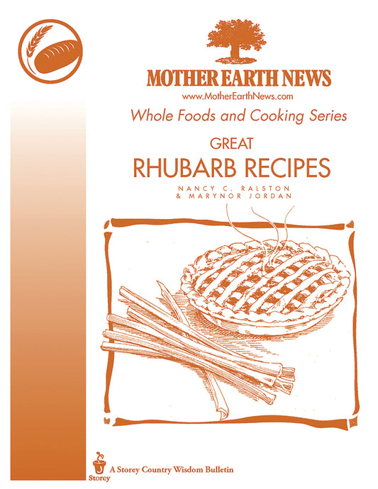 Great Rhubarb Recipes, E-Handbook