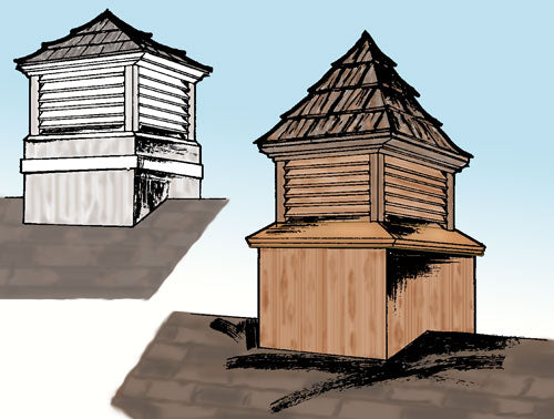 Two Cupolas, E-Plan