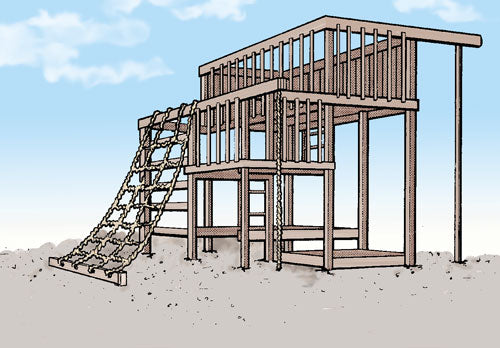 Multi-Level Jungle Gym, E-Plan