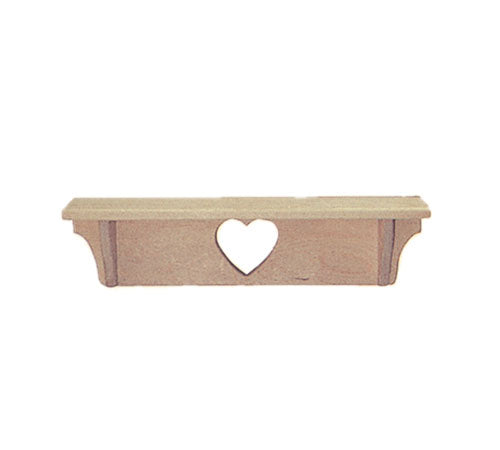 Heart Shelf 24-Inch, E-Plan