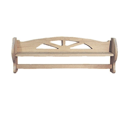 Towel Bar With Shelf 34-Inch, E-Plan