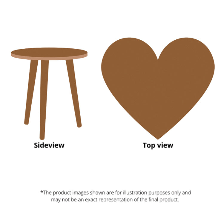 HEART TABLE. E-PLAN