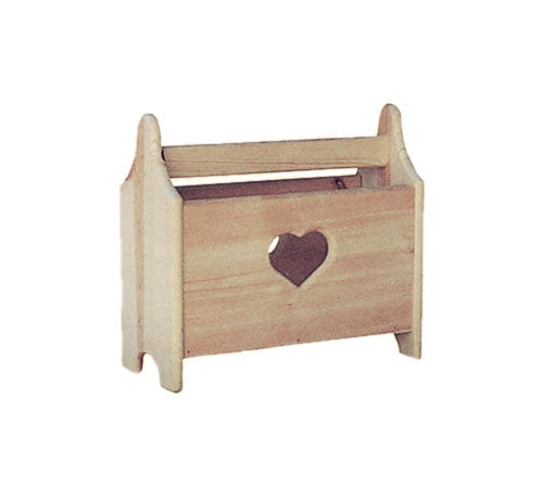 Heart Magazine Rack, E-Plan