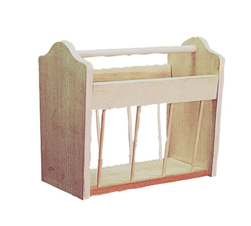 Traditional Magazine Rack, E-Plan