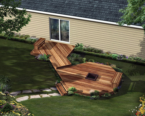 Sunswept High-Low Deck, E-Plan